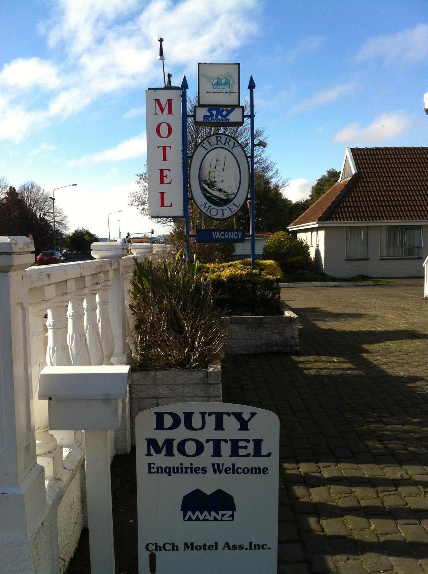 Ferry Motel Christchurch Kültér fotó