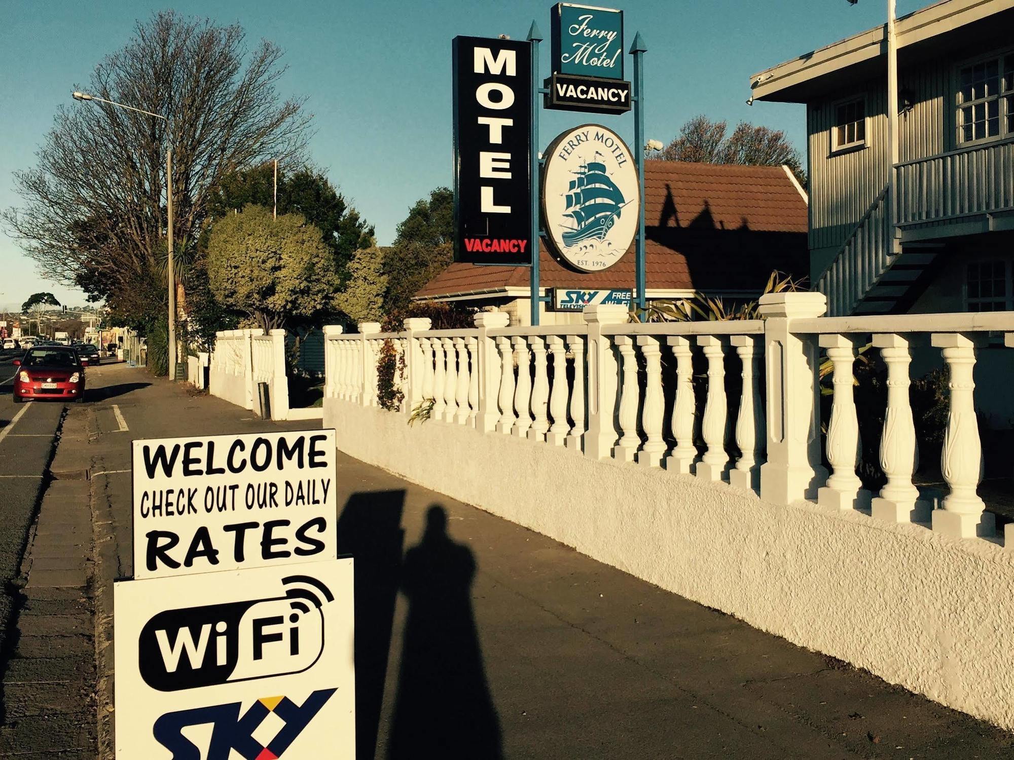 Ferry Motel Christchurch Kültér fotó
