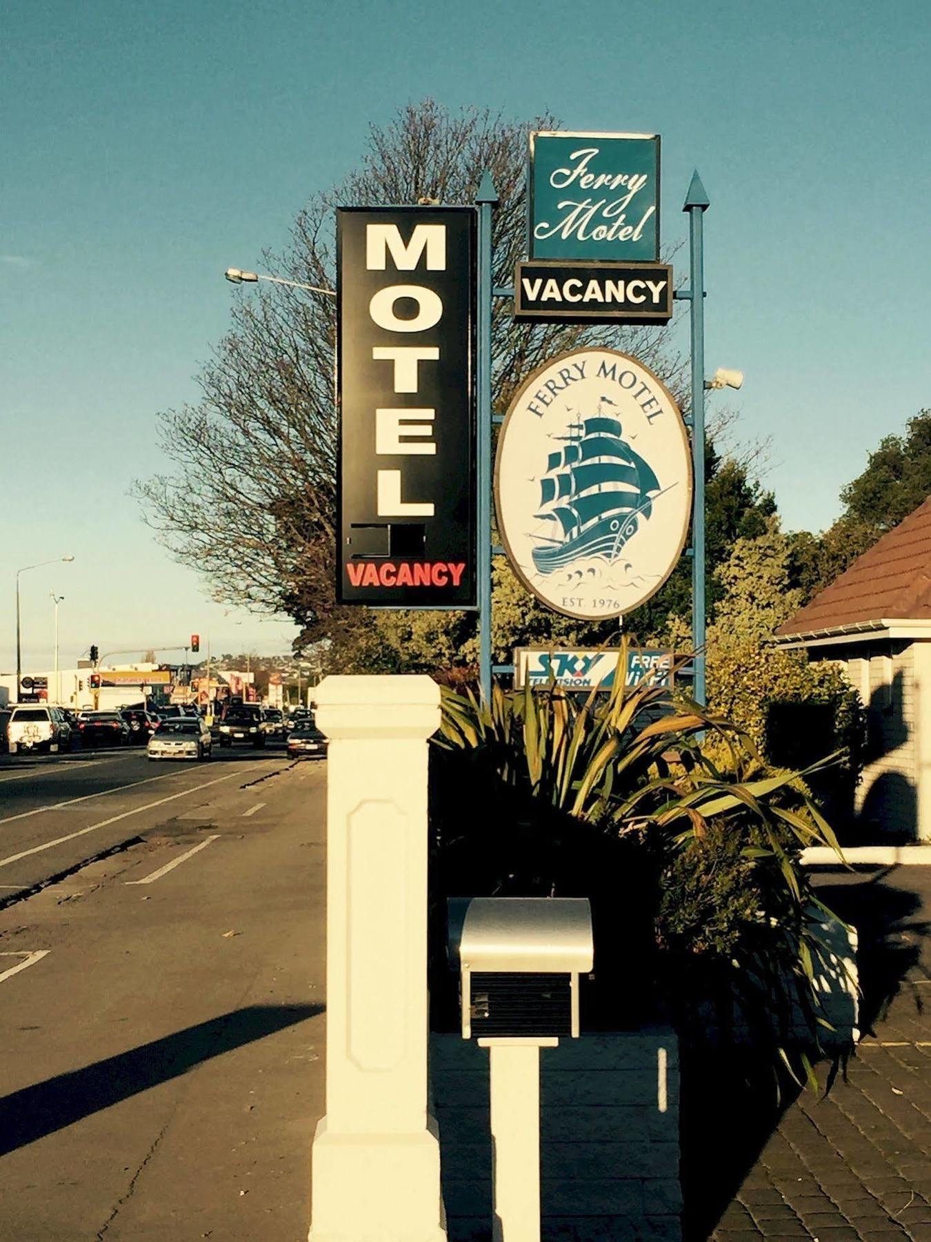 Ferry Motel Christchurch Kültér fotó